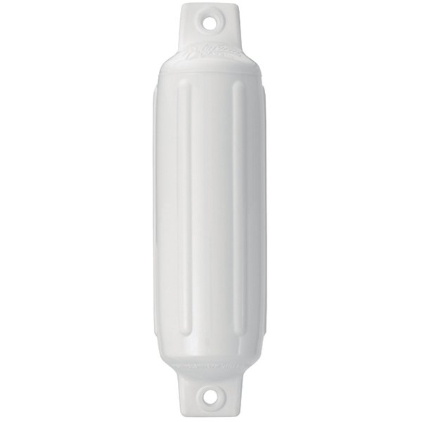 Polyform 4.5" X 15.5" Twin Eye Fender, White 45-162-056